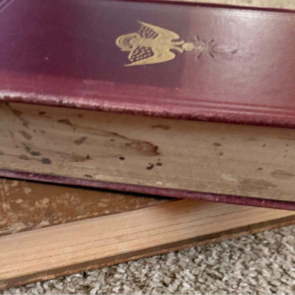 Vintage Book Set Morals & Dogma + American College Fraternities
Décor Pair - Picture 3 of 12